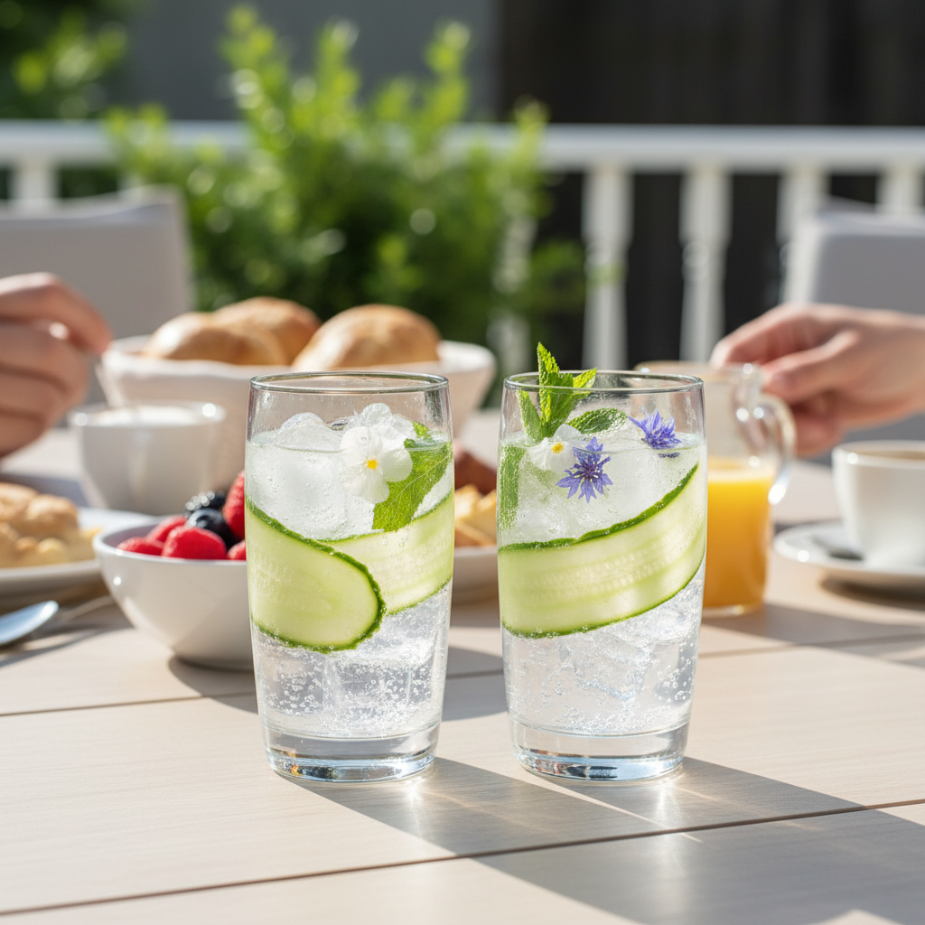 Alkoholfreie Drinks für Brunch: einfache Ideen mit Tonic und Botanicals