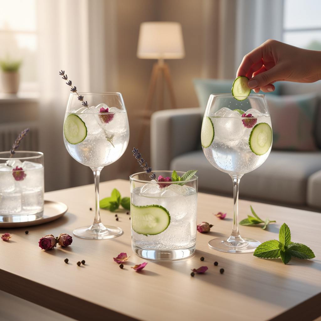 Gin Tonic Mädelsabend: einfache Ideen mit und ohne Alkohol